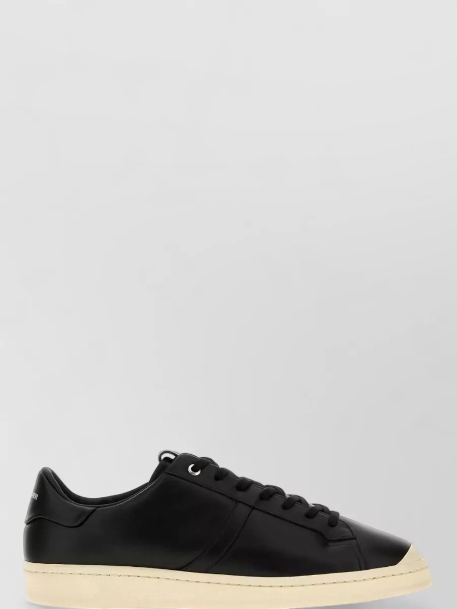 Jil Sander leather low-top sneakers