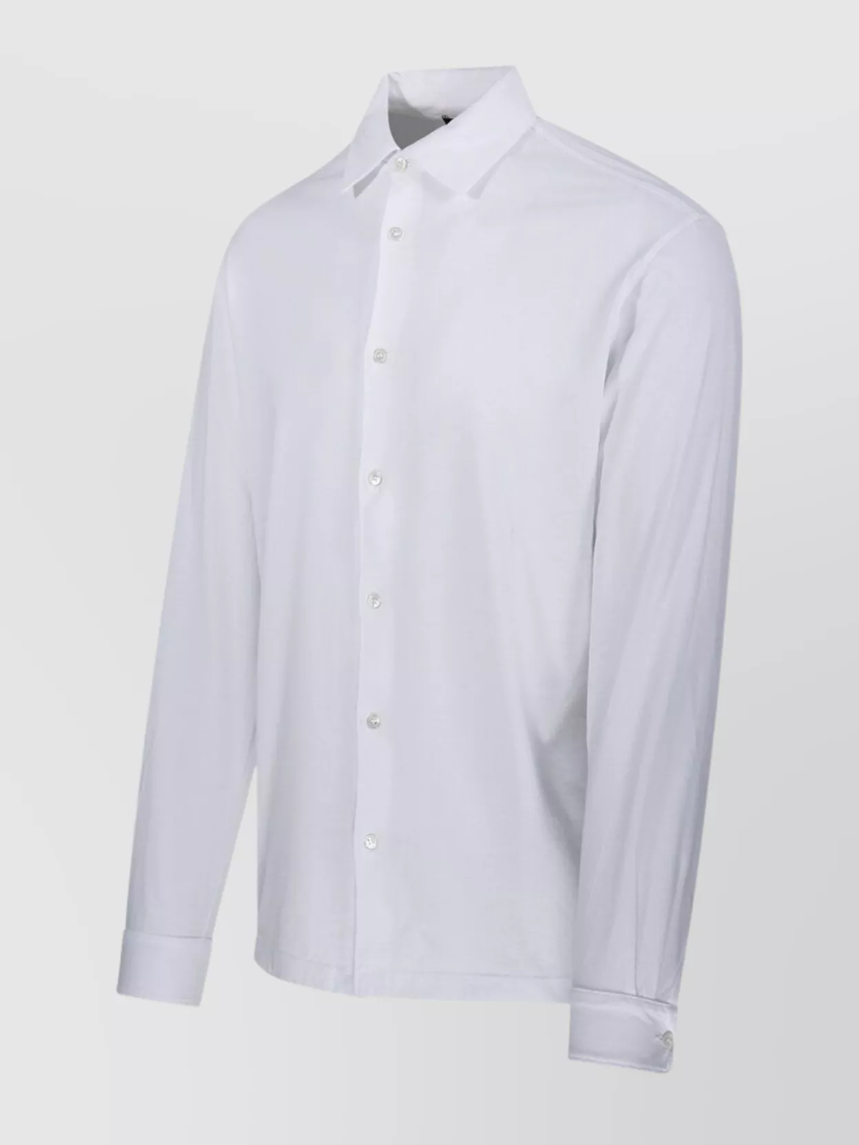Roberto Collina Pointed Collar Long Sleeves Shirt