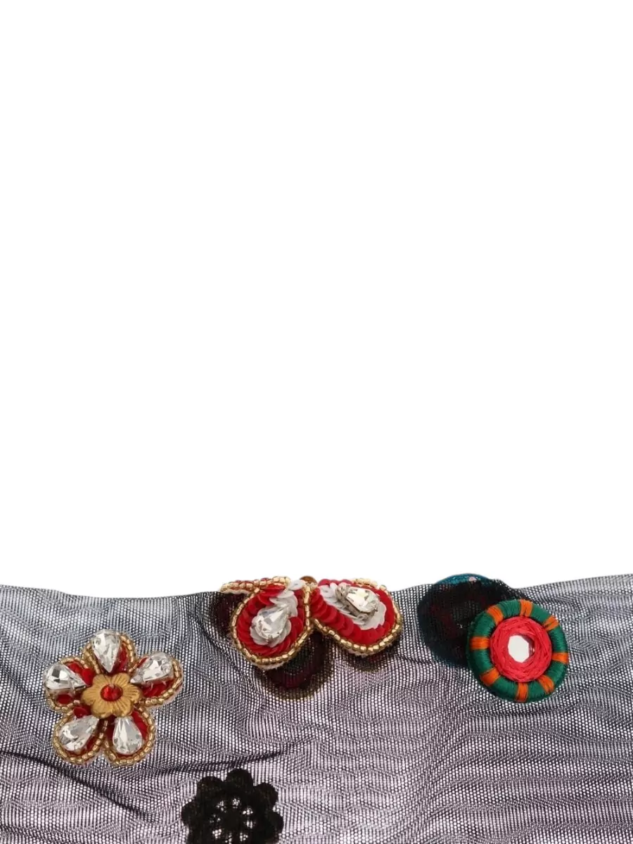 Dolce&Gabbana Crystal-Embellished Knee-High Socks