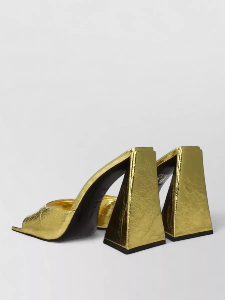 The Attico Leather Mules