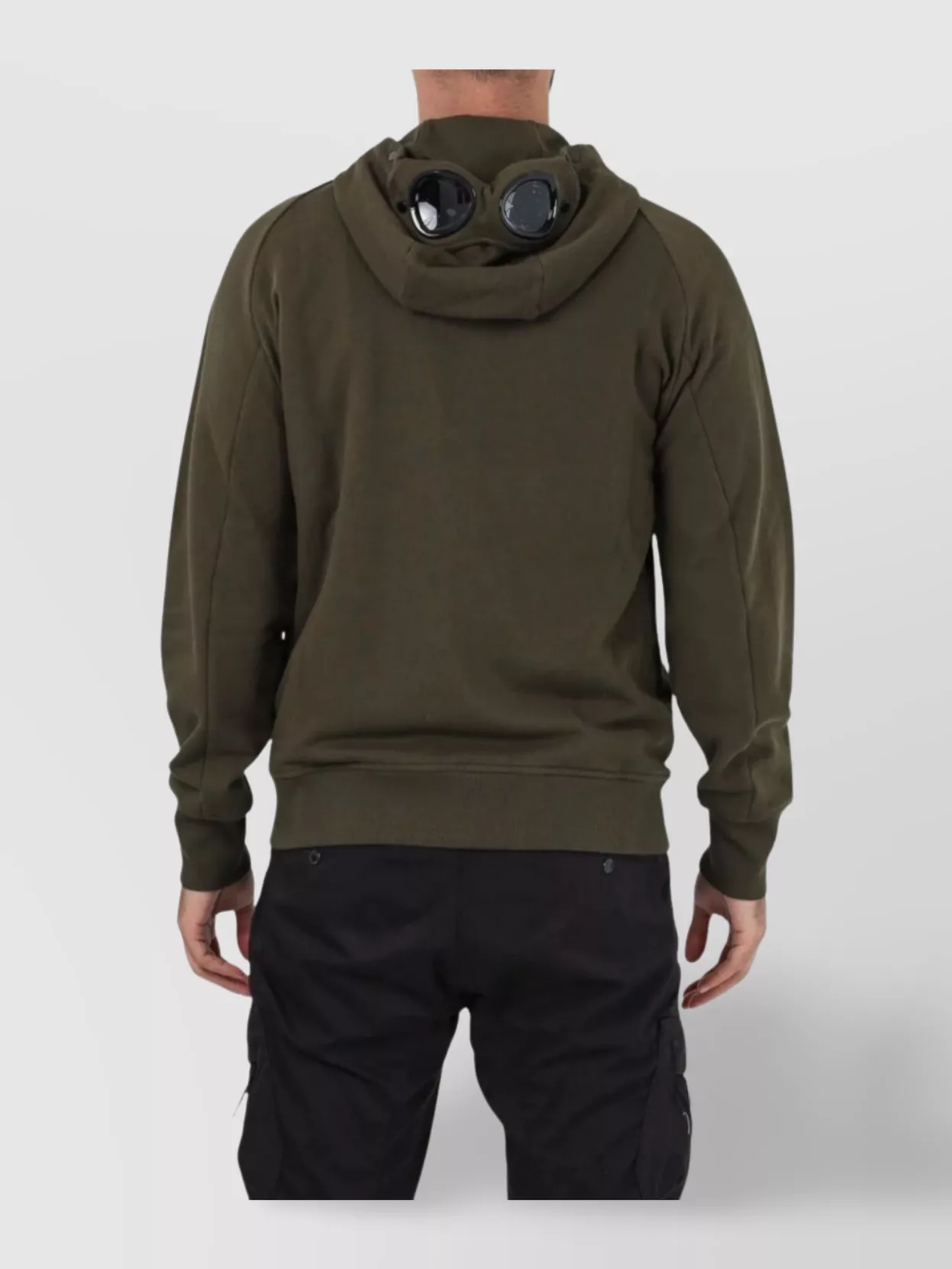 C.p. Company Fleece Sweatshirt Goggle Design