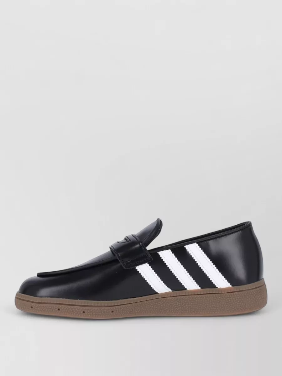 Adidas Leather Slip-On Sneakers