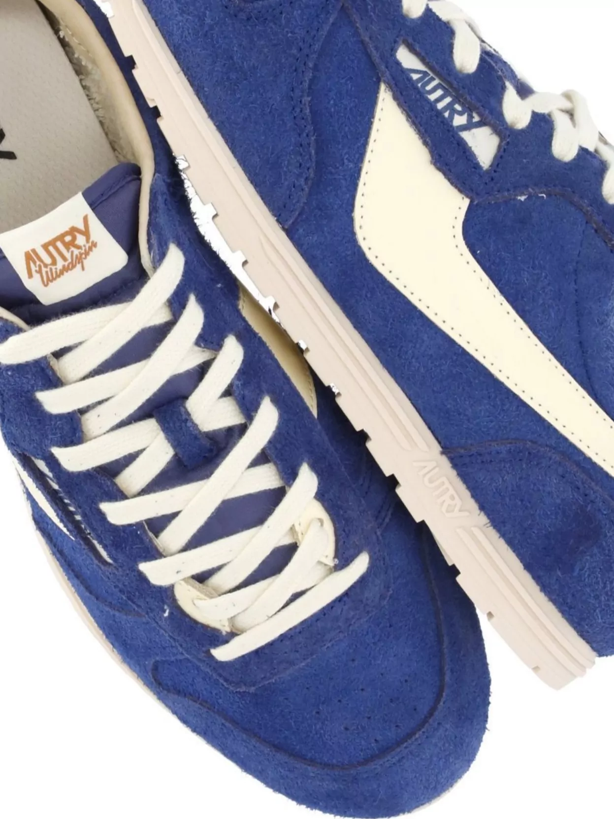 Autry Suede Leather Low Top Sneakers