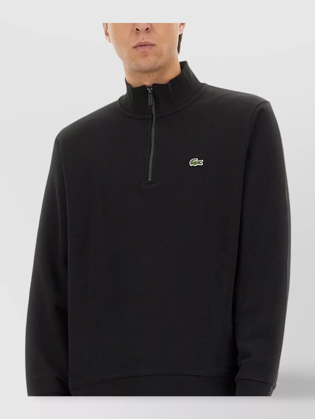 Lacoste Cozy Knitwear Featuring Ribbed Cuffs