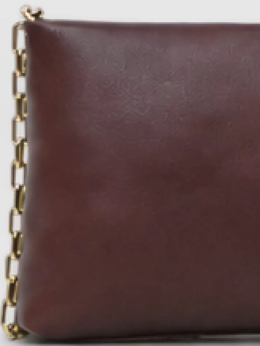 Christian Louboutin mini leather clutch bag