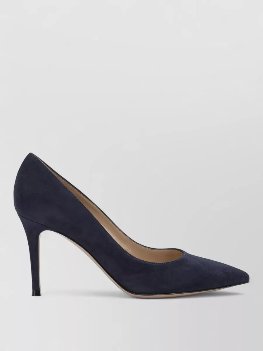 Gianvito Rossi Suede Leather Pumps
