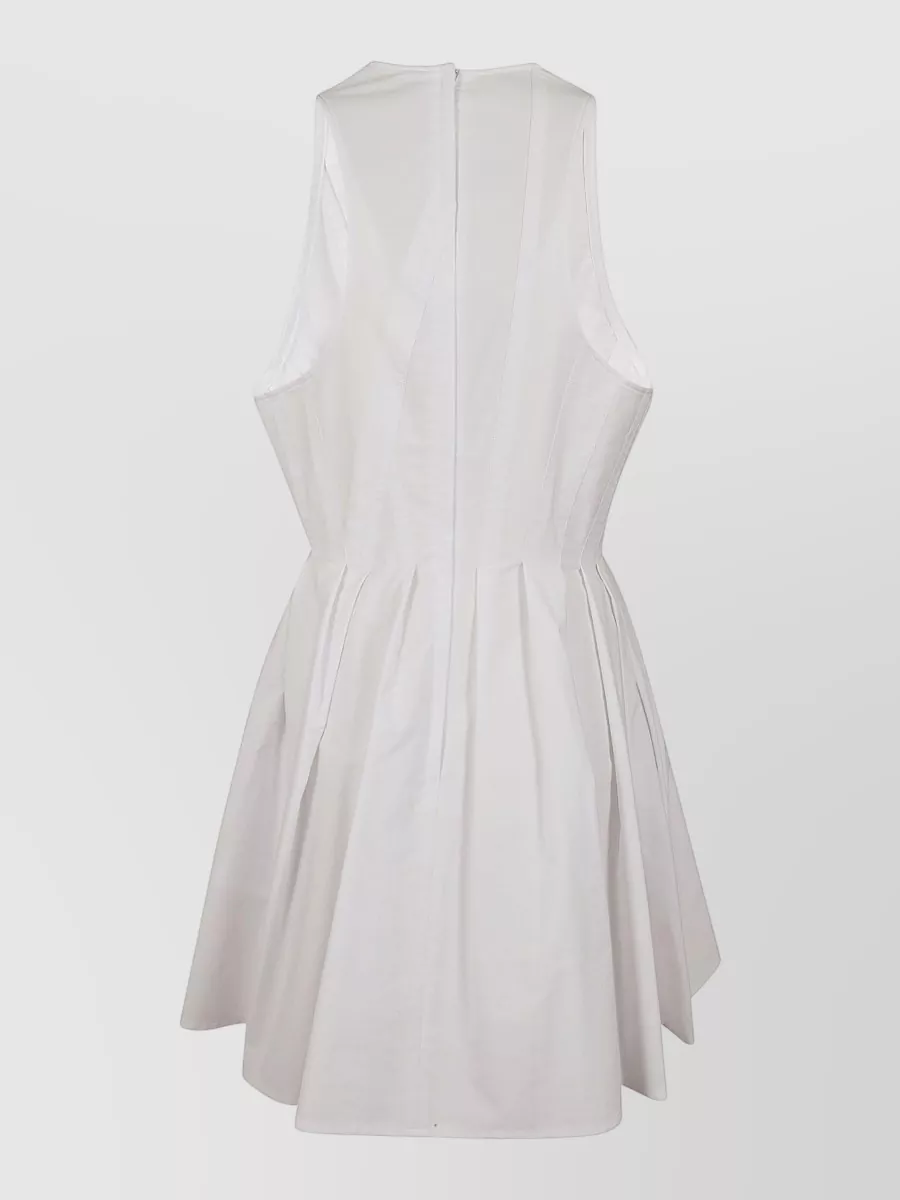 S Max Mara Cotton Flared Mini Dress