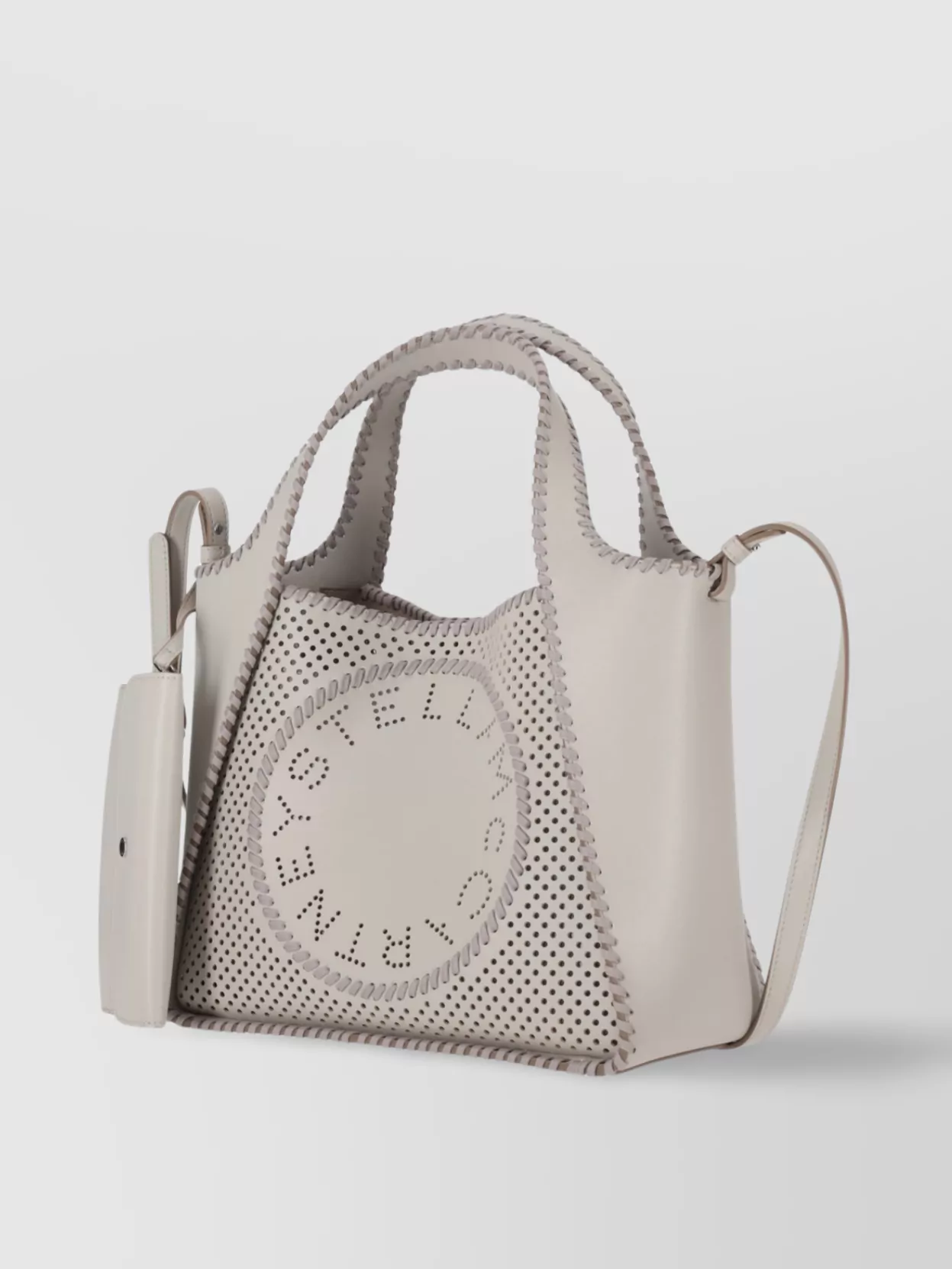 Stella Mccartney Perforated Crossbody Bag Shoulder Strap