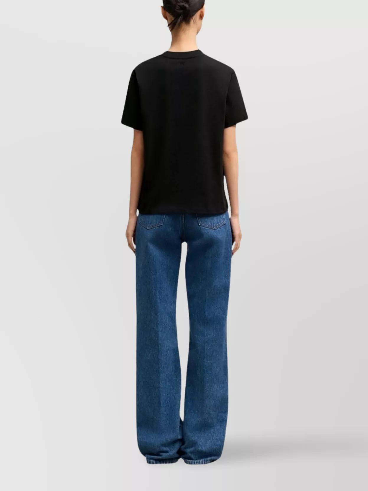 Ami Paris Organic Cotton Logo T-Shirt