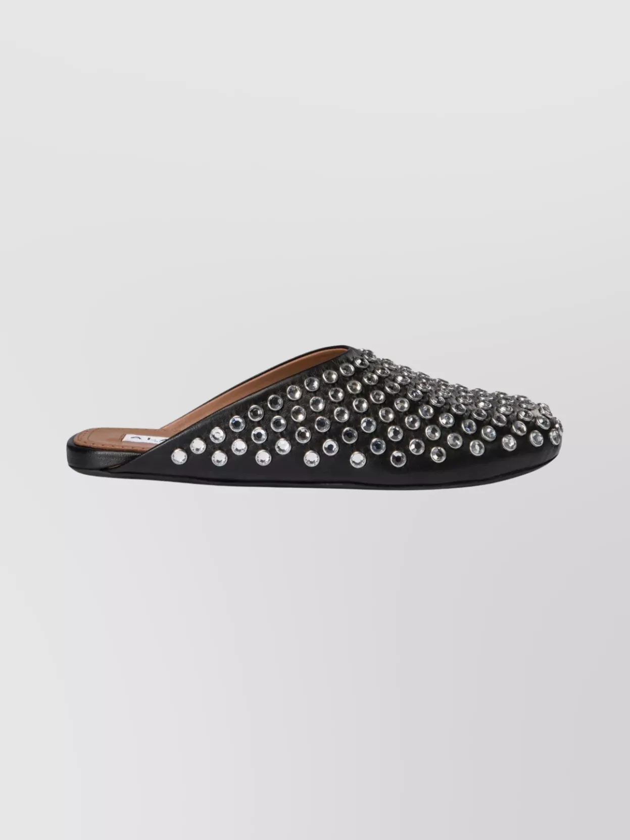 Alaïa Rhinestone Embellished Flat Mules