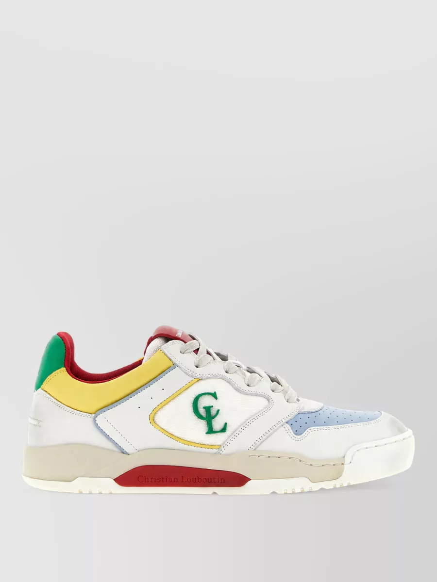 Christian Louboutin Leather Low-Top Sneakers
