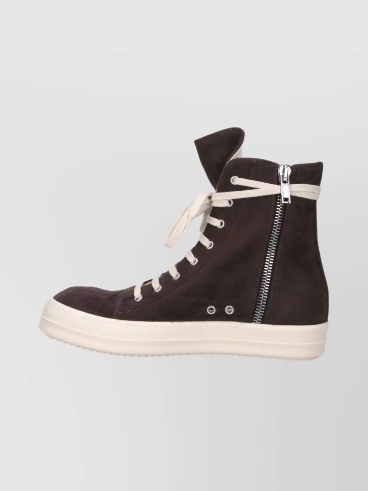 Rick Owens Drkshdw Low Top Sneakers With High-Top Shape And Eyelets