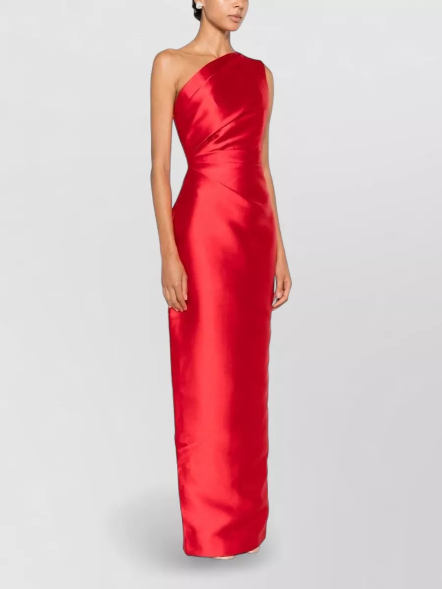 Solace London One-Shoulder Sleeveless Mini Dress