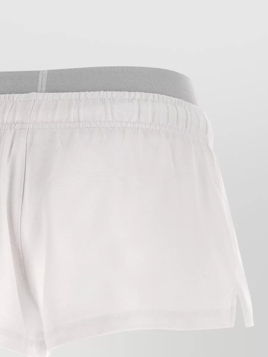 Diesel Miranda D Pop Shorts Side Slits Detail