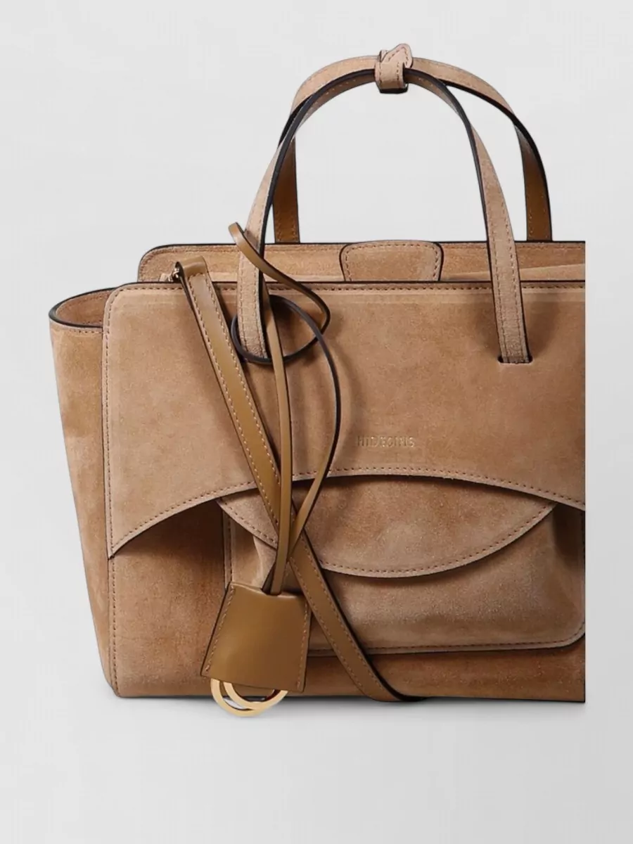 Hidesins Calf Leather Flap Shoulder Bag