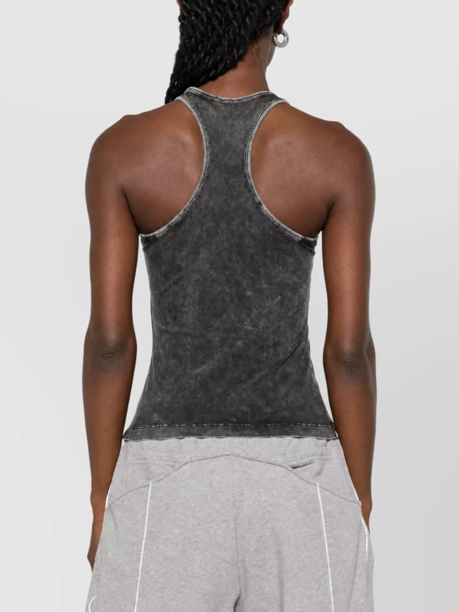 Diesel Sleeveless Crew Neck Tank Top