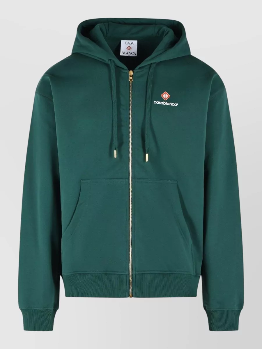 Casablanca cotton hooded jacket