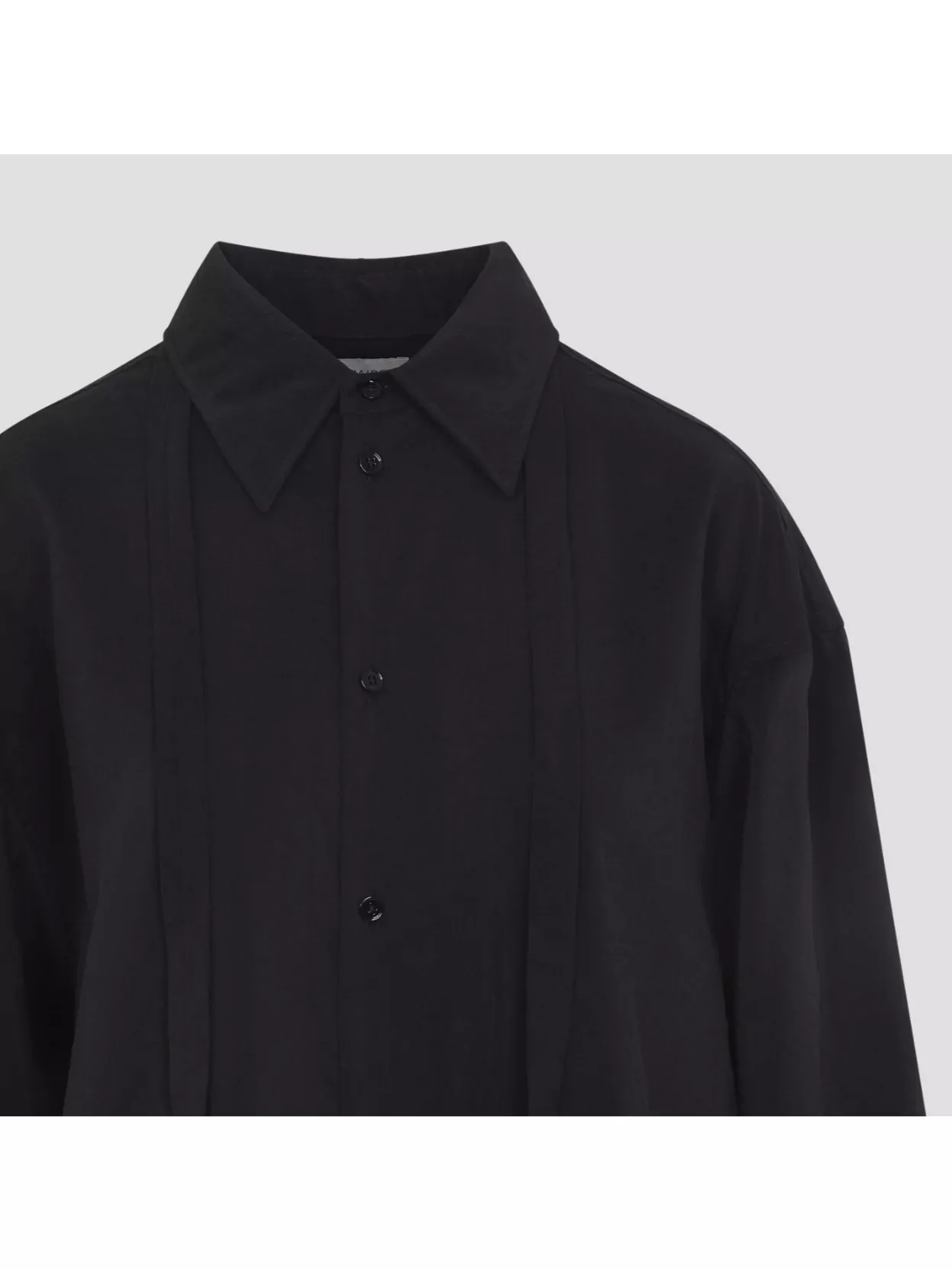 Lemaire Long Shirt And Tie Combination