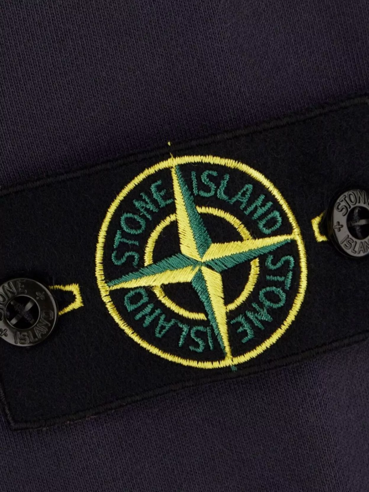 Stone Island Crew Neck Sweater Ribbed Cuffs
