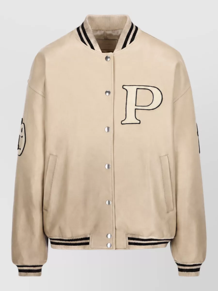 Prada leather blazer