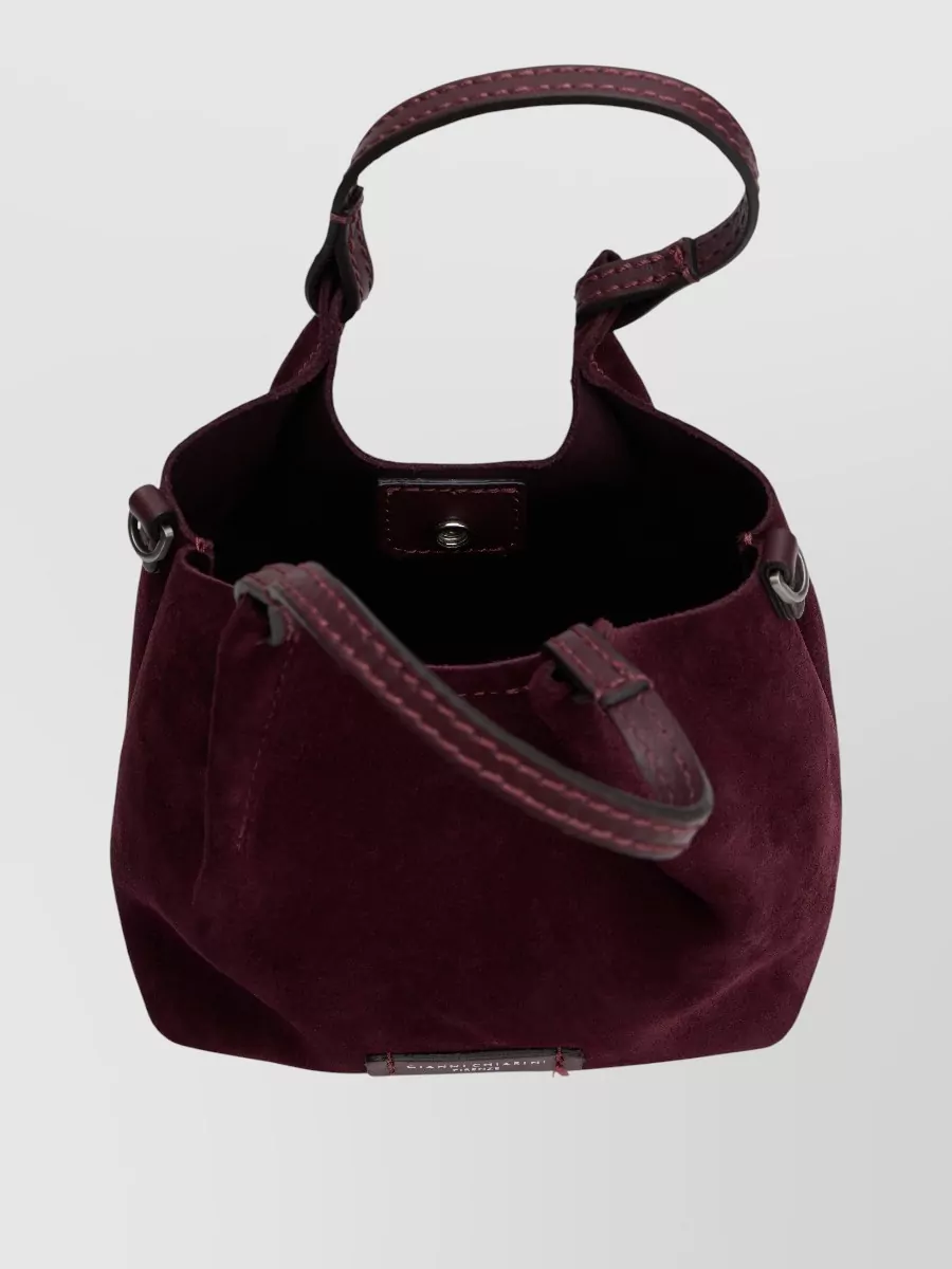 Gianni Chiarini Suede Bucket Bag