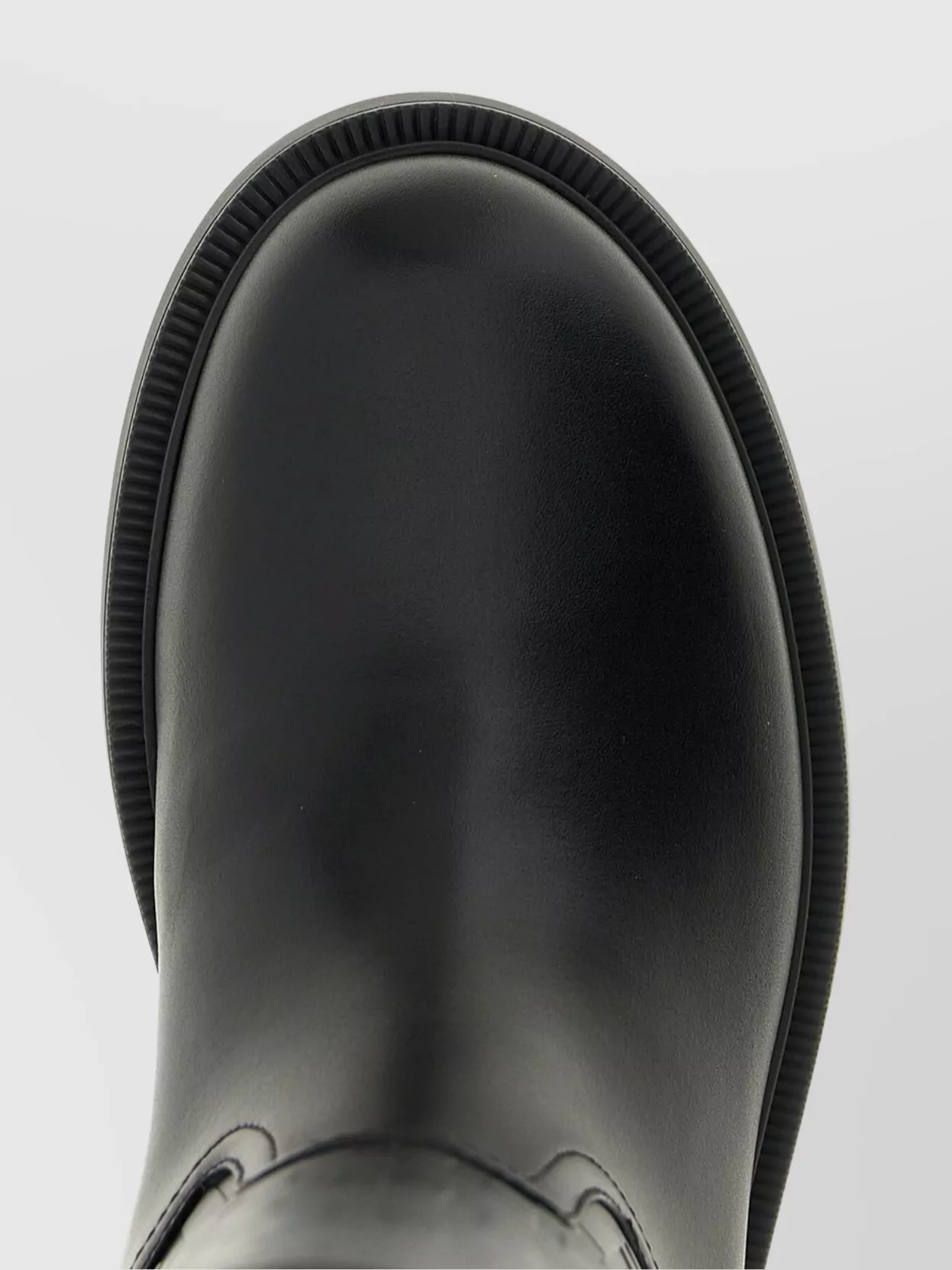 Fendi Knee-high Round Toe Pull Tab Boots In Animal Print