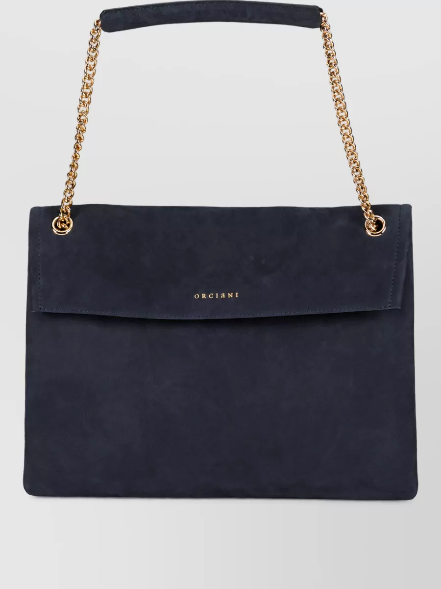 Orciani Leather Shoulder Bag