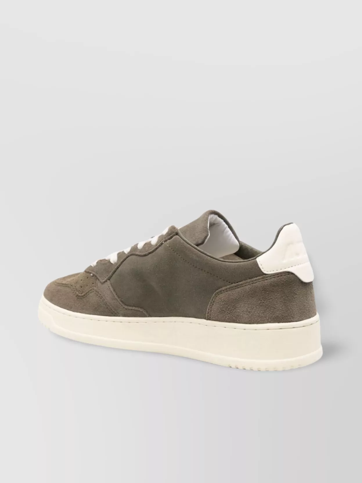 Autry Low-top Suede Sneakers With Rubber Sole And Lace-up Closure