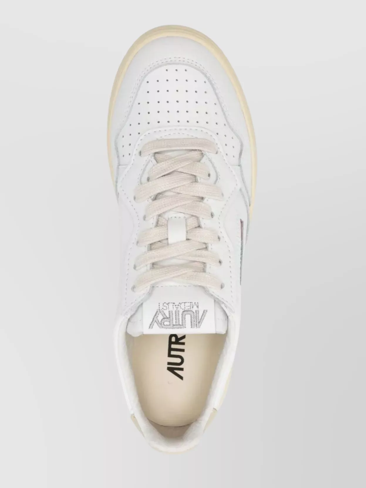 Autry Low Top Sneakers With Logo Embellished Panels
