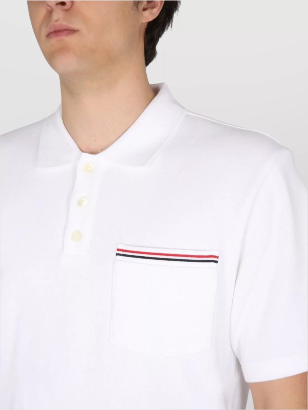 Thom Browne Polo Shirt In Cotton