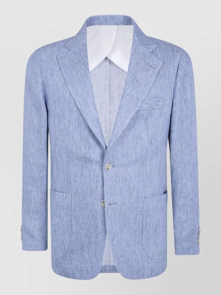 Barba Napoli linen suit jacket