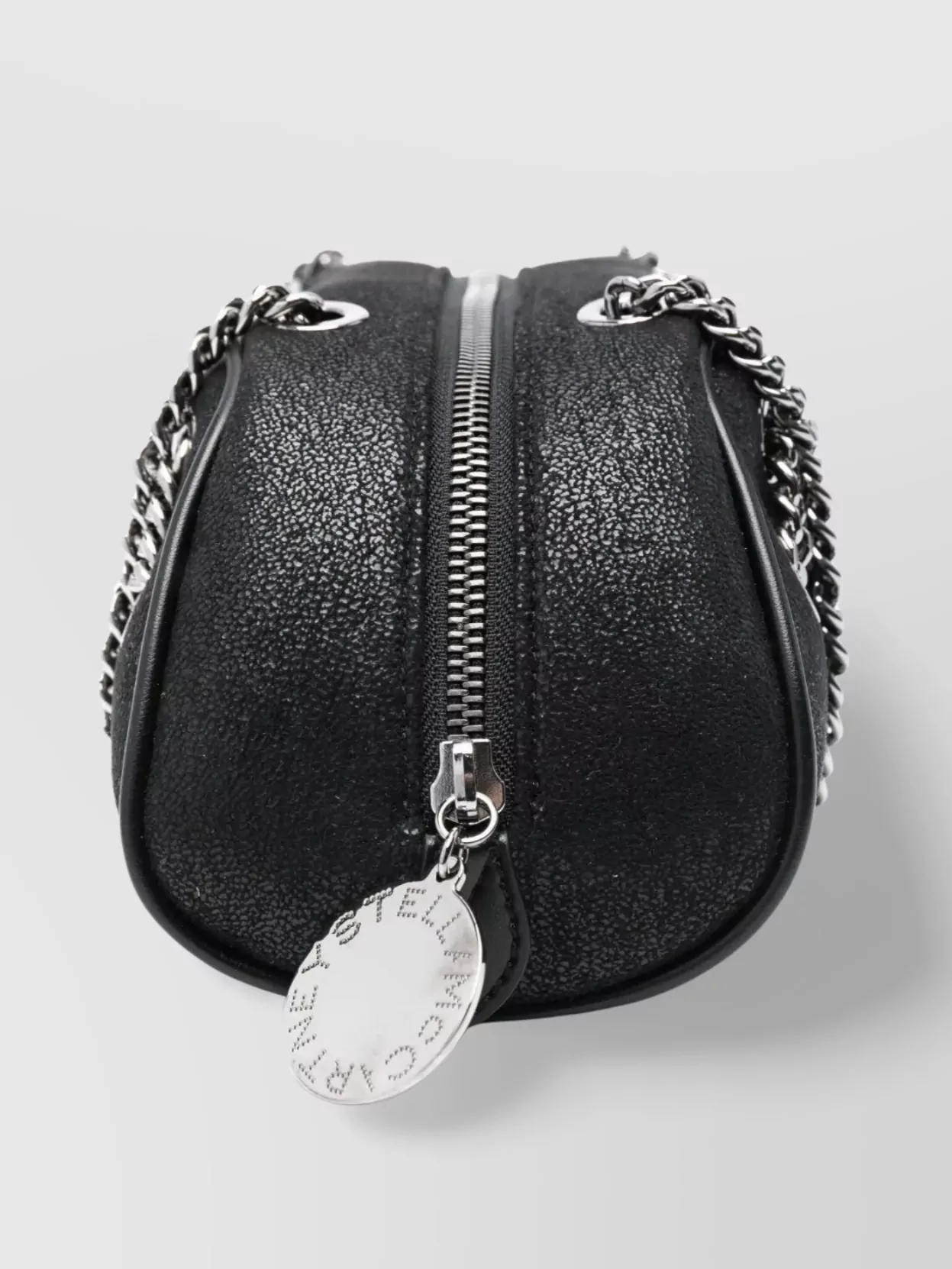 Stella Mccartney Small Bowling Bag Eco Shaggy Deer