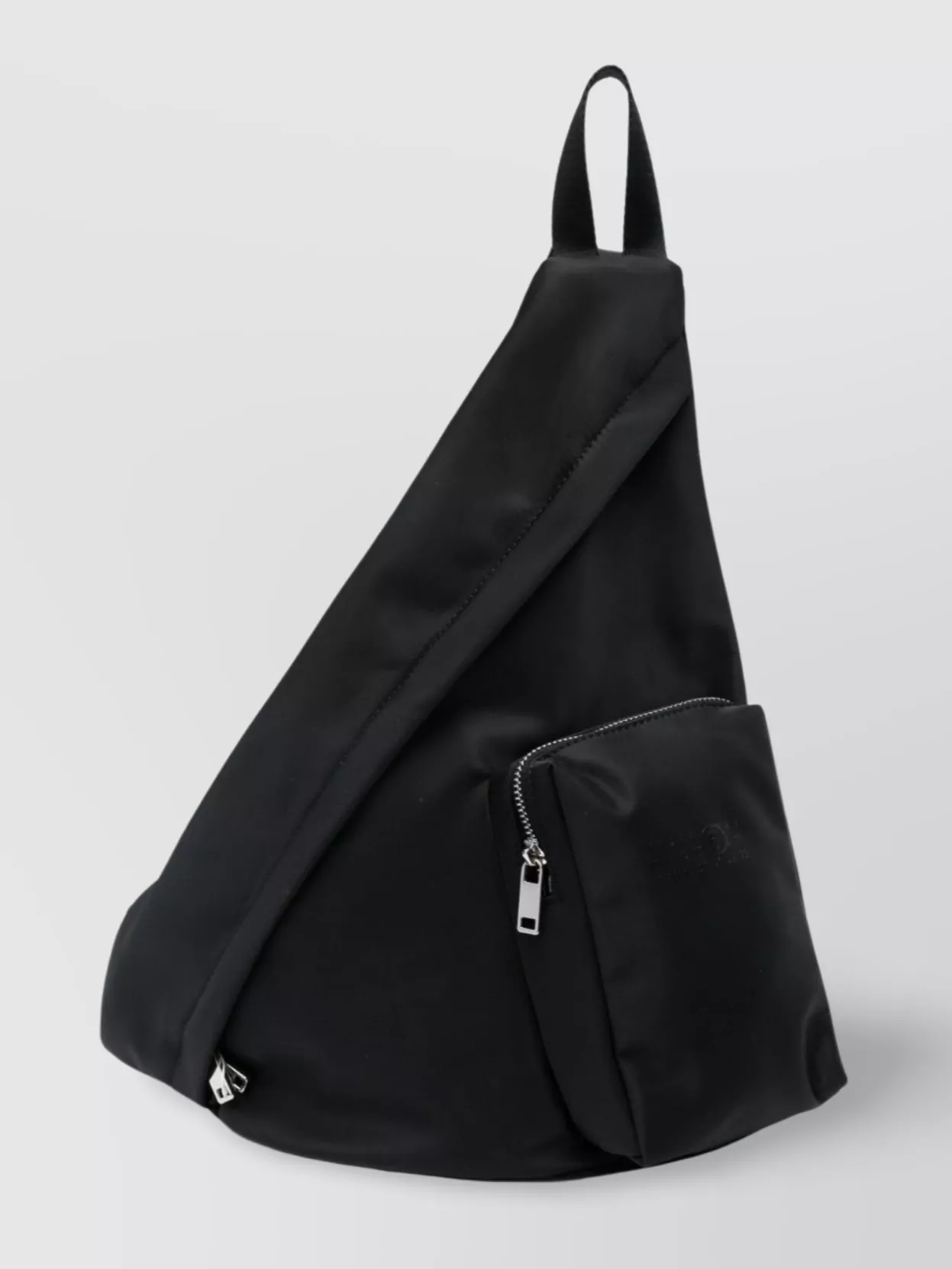 Mm6 Maison Margiela Nylon Japanese Cross-Body Bag With Loop Handle