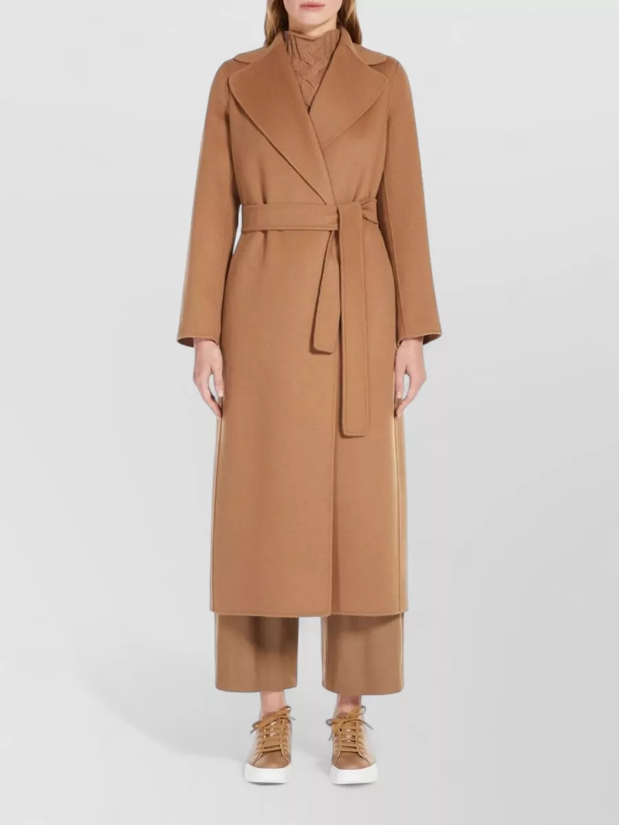 S Max Mara Wool Belted Coat