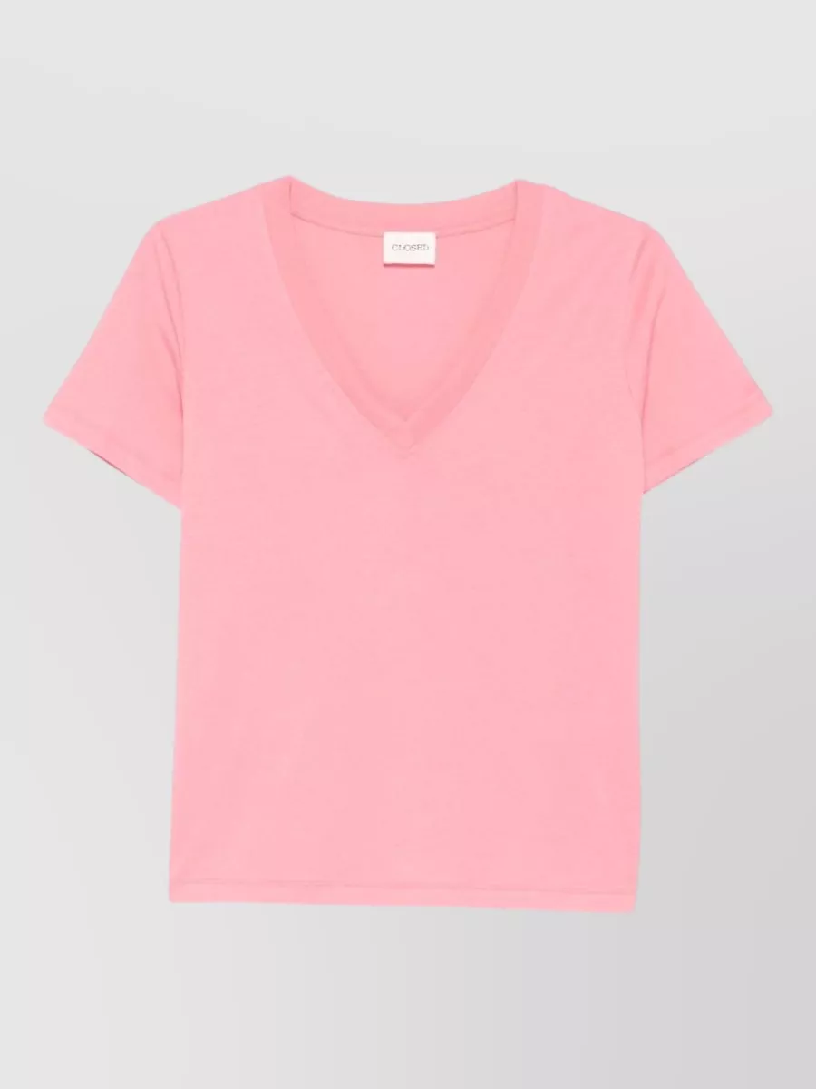 Closed Organic Cotton V-Neck Short-Sleeve T-Shirt