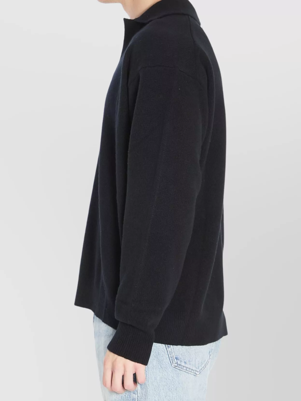 Roberto Collina Wool And Cashmere Polo Sweater
