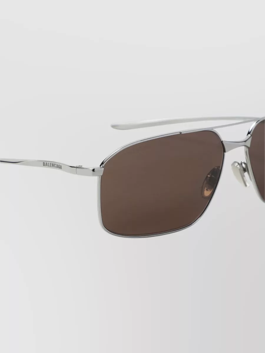 Balenciaga Urban Navigator Metal Frame Sunglasses