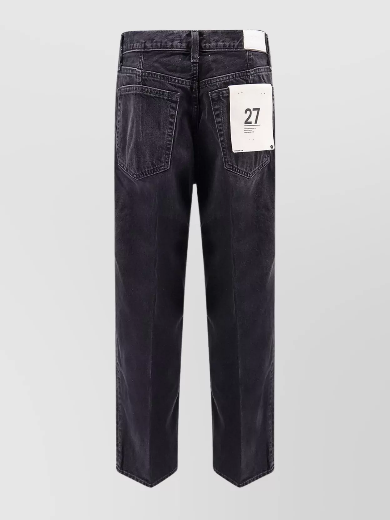 Re/done The Ollie Denim Five Pocket Trousers In Blue