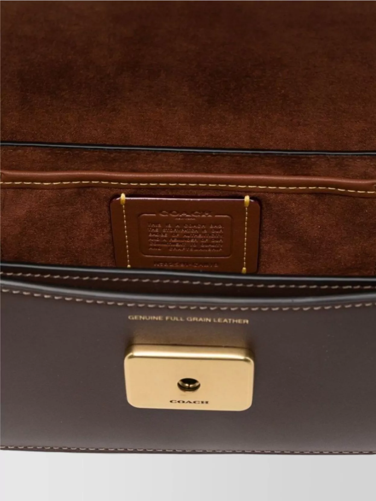 Coach Zoe Leather Shoulder Bag
