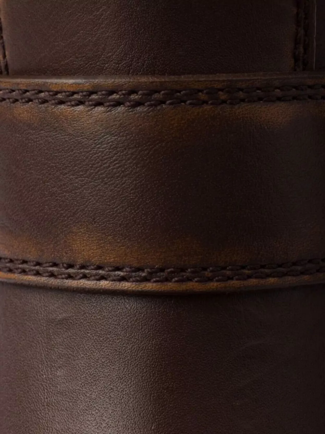 Prada Leather Booties Featuring Chunky Sole