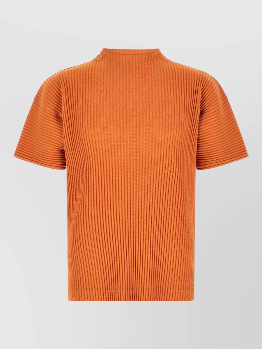 Homme Plisse Issey Miyake Pleated short-sleeve top