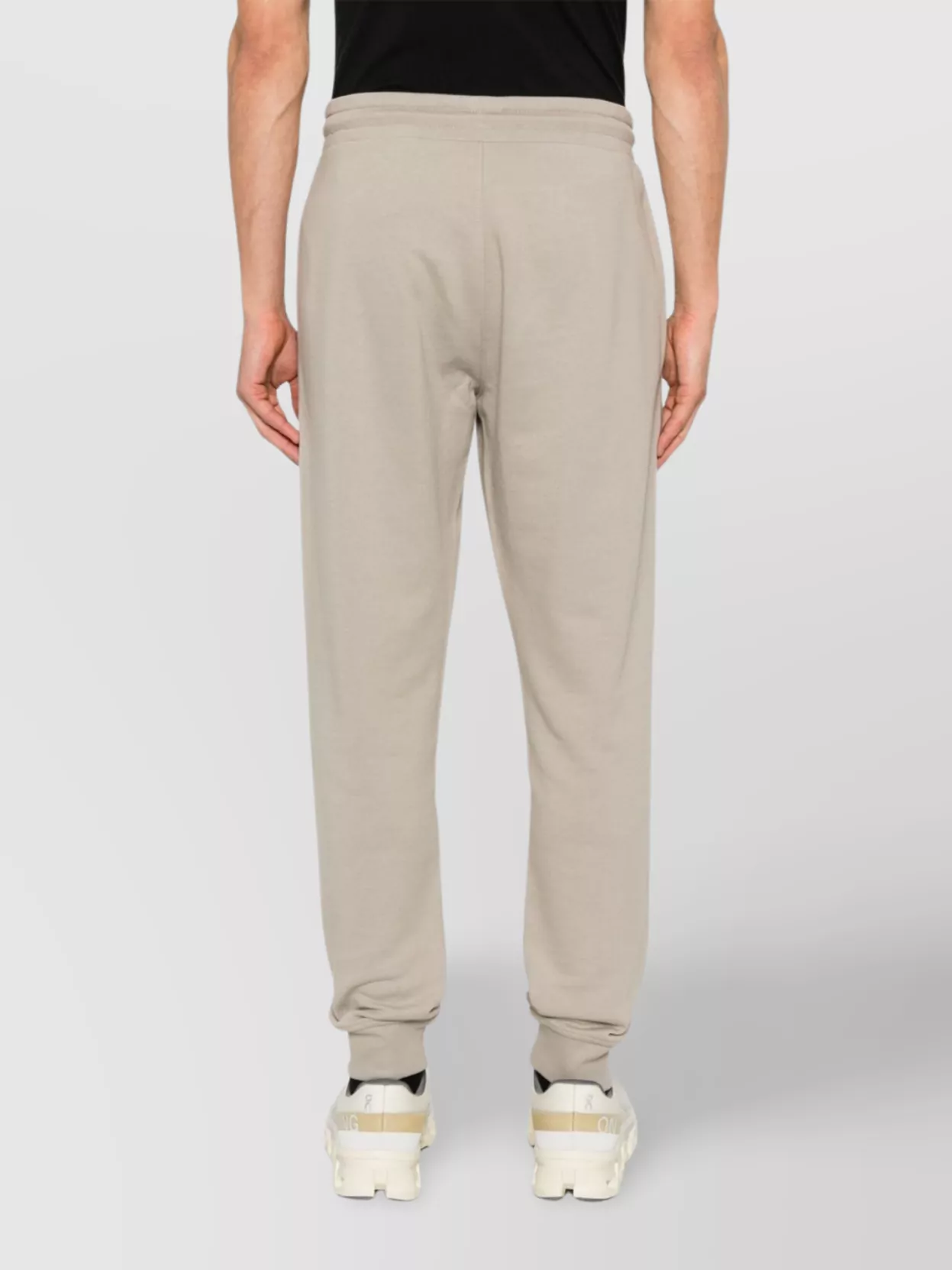 Calvin Klein Structured Embroidery Sweatpants Adjustable Drawstring