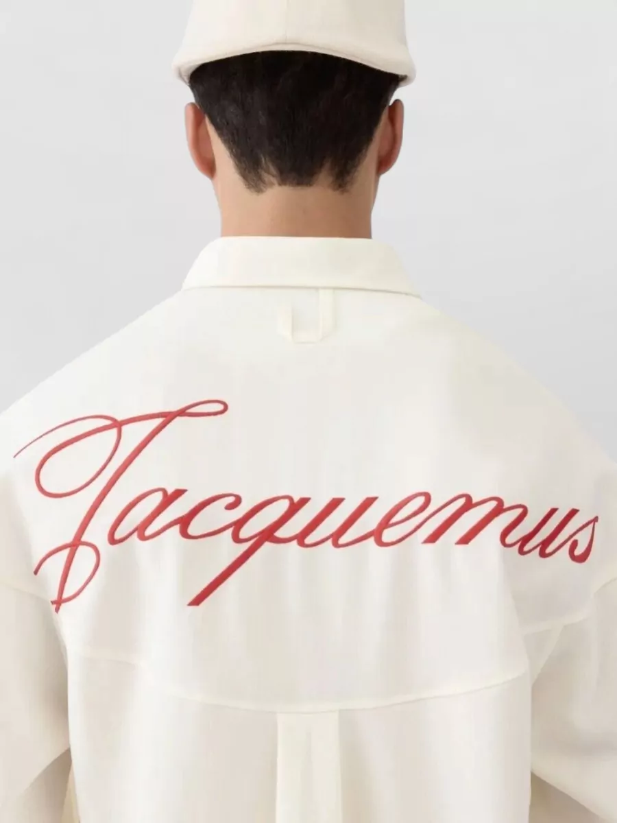 Jacquemus Cotton Logo-Embroidered Shirt