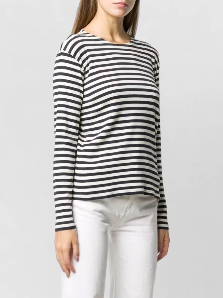Closed Striped Long-Sleeve T-Shirt