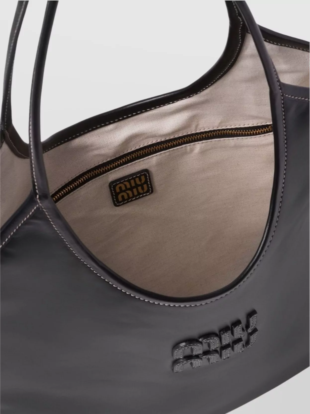Miu Miu Softy Leather Shoulder Bag