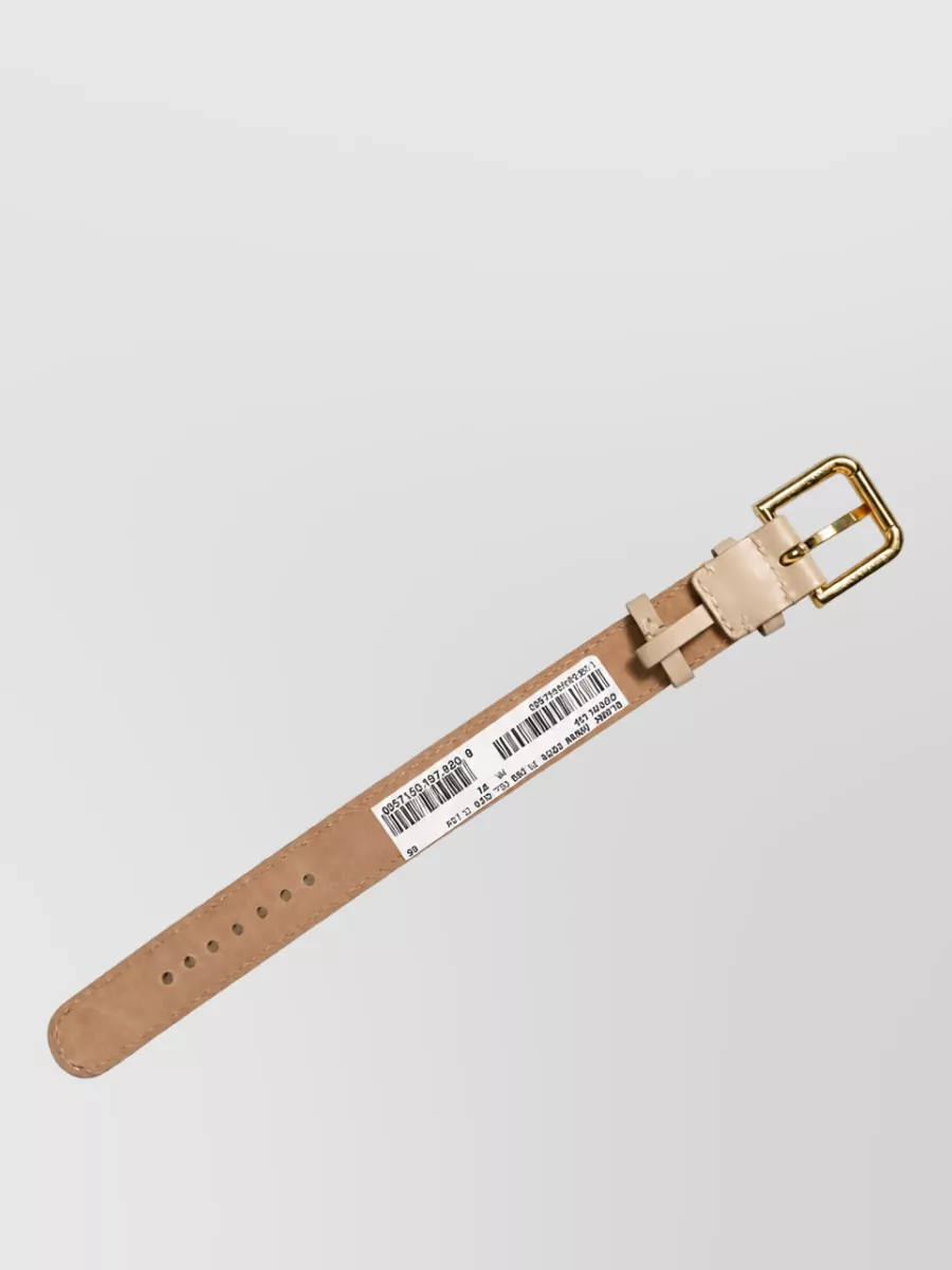 Dolce&Gabbana Calf Leather Belt Bracelet