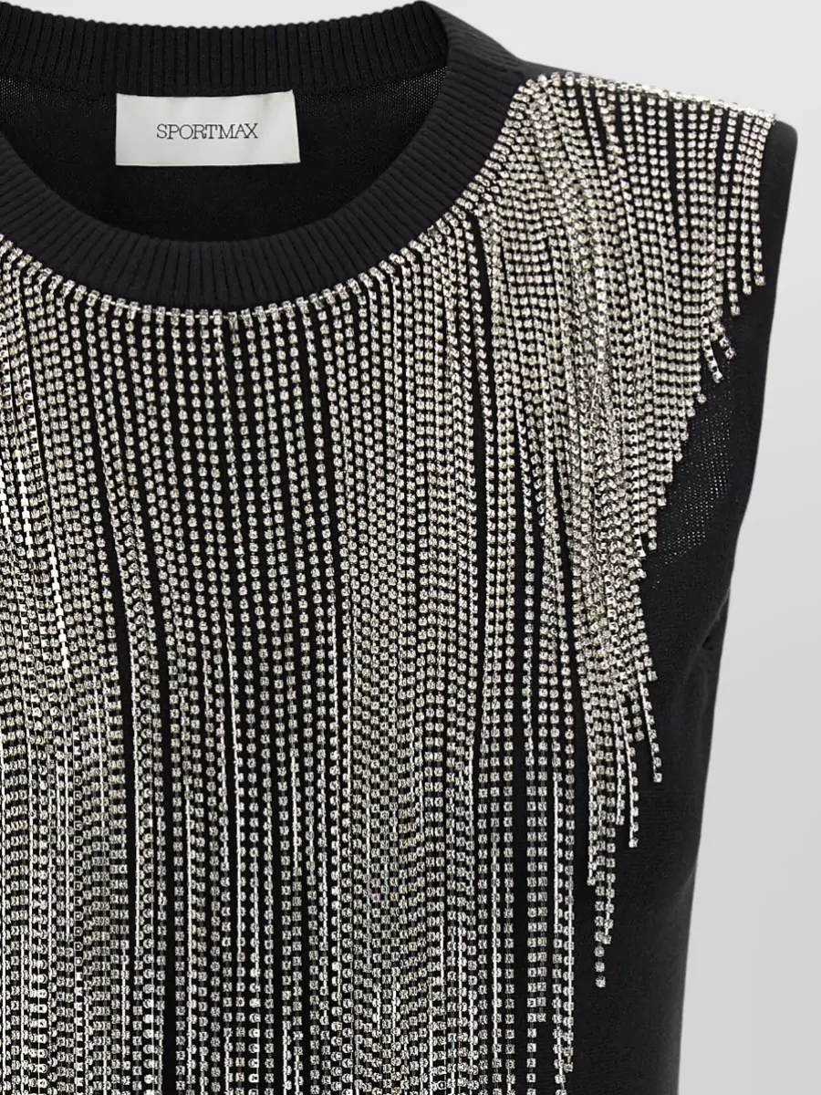 Sportmax Virgin Wool Knitted Top