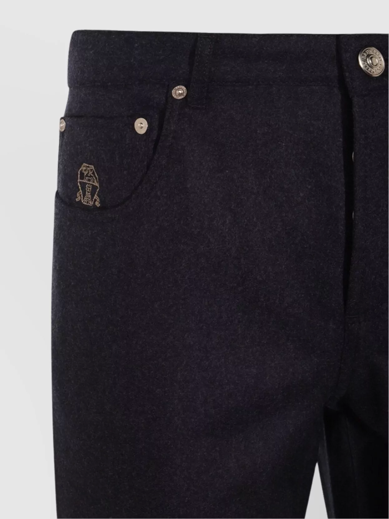 Brunello Cucinelli Trousers Featuring Back Pockets And Belt Loops