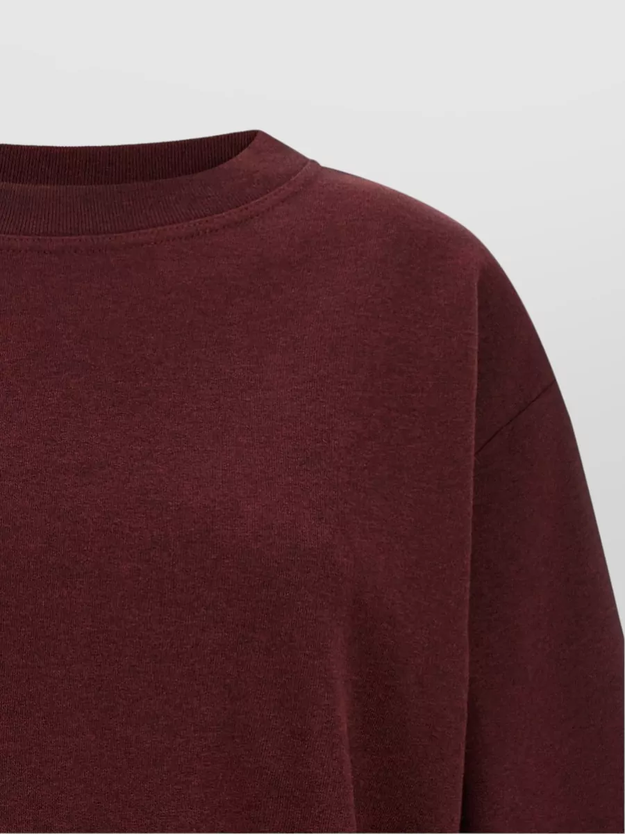 Dries Van Noten Cotton Cropped Sweatshirt