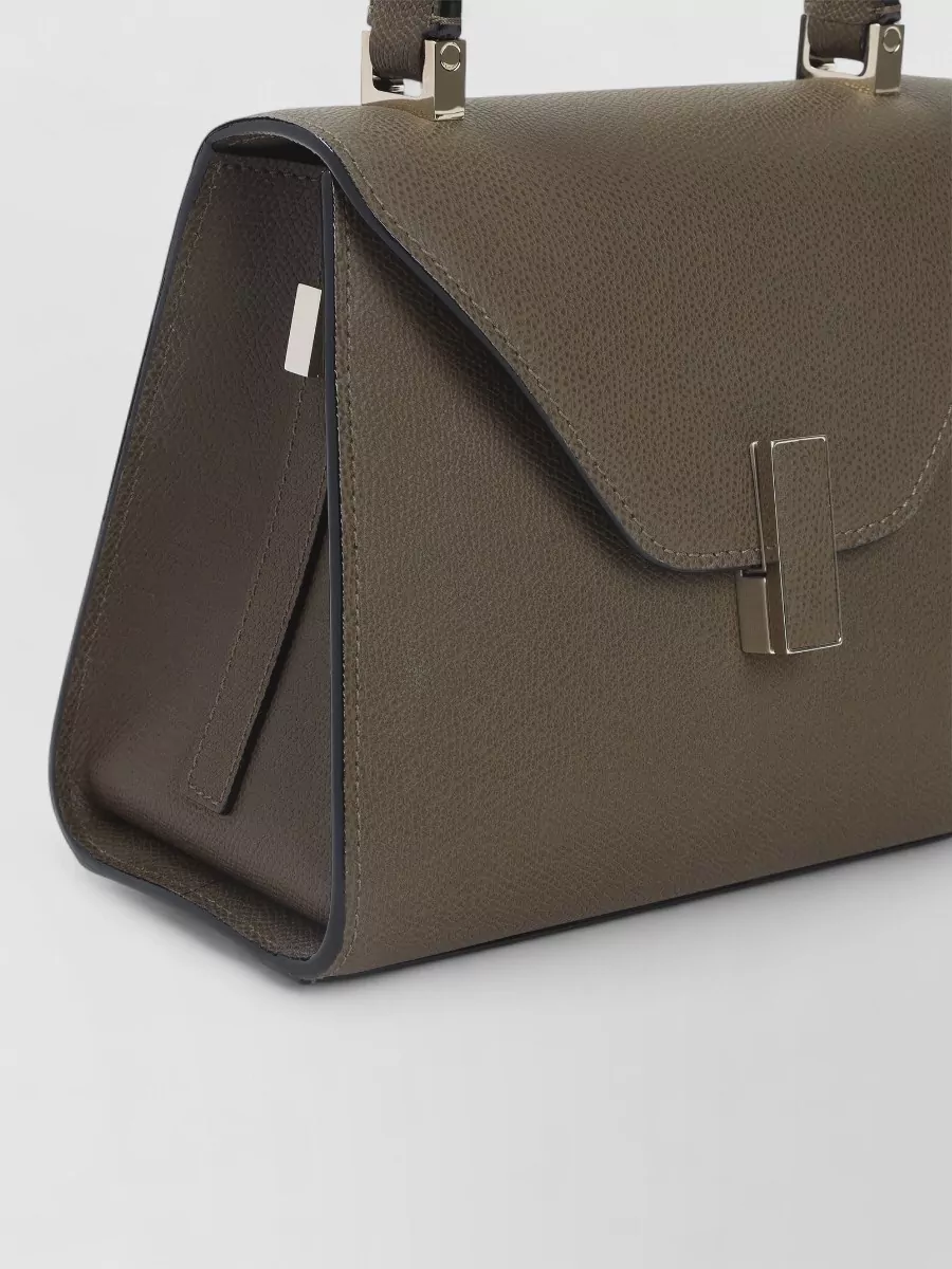Valextra Iside Small Leather Shoulder Bag